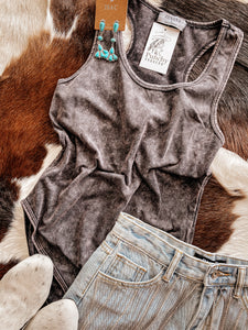 The Zena Bodysuit in Charcoal