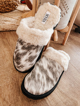 Load image into Gallery viewer, The Snug Cowhide Slippers
