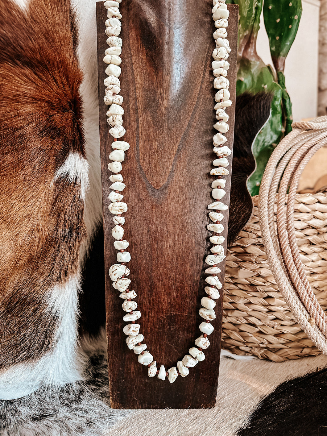 The Vaquera Chunky Stone Necklace