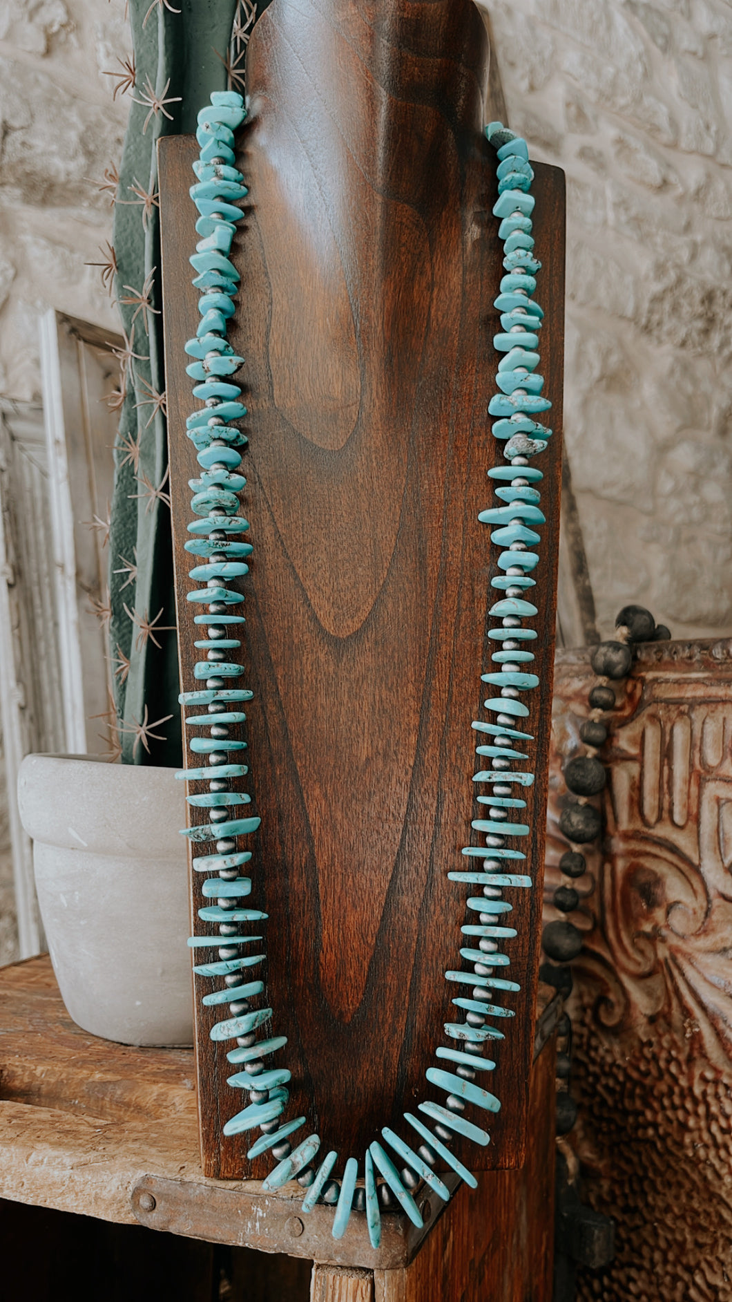 The Long Heishi Necklace